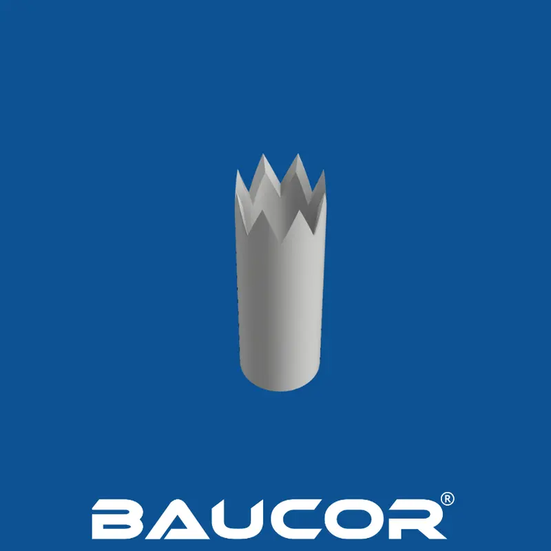 1-Inch V-Notch Punch Blade, High-Strength Steel – Model 92004 1