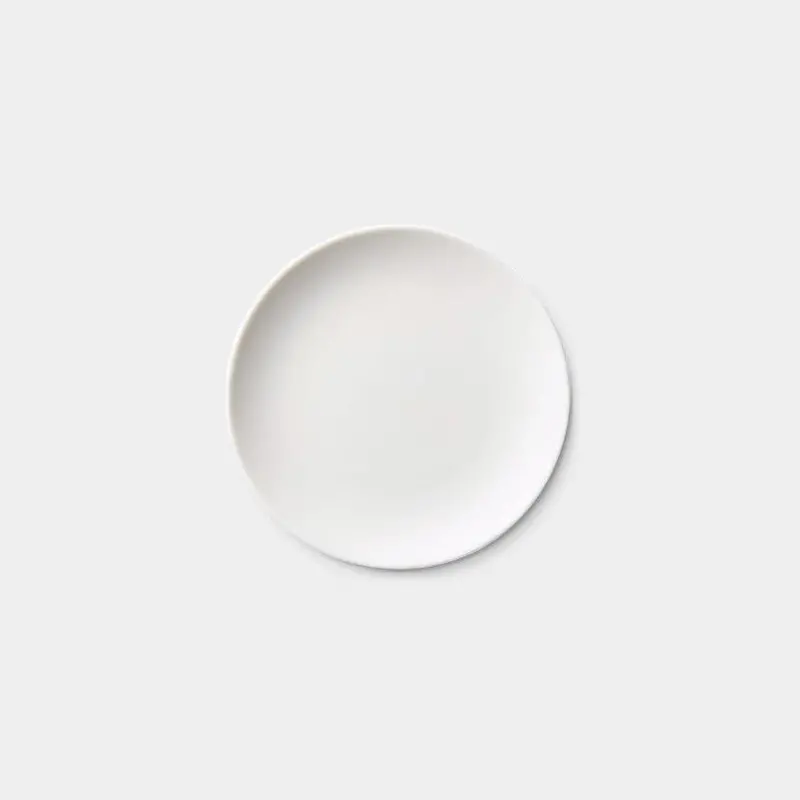 10 Cm White Mini Ceramic Plate | Functional & Stylish Mino Ware 1