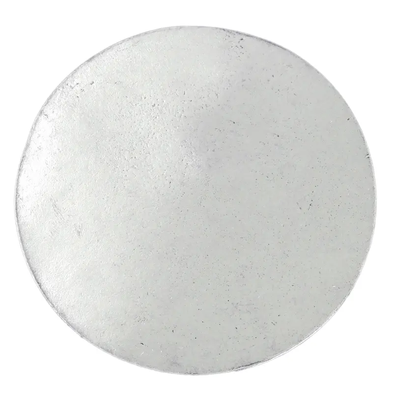 2.75" Solid Pewter Round Blank — No Hole — 16-Gauge 1