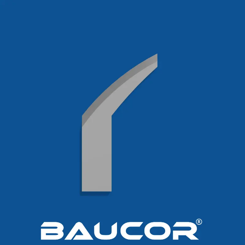 3-Inch Curved Smooth Cutting Blade – Model 93020 1