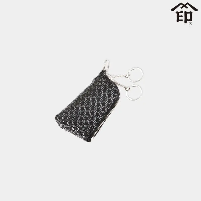 4707 D Key Case – Slim Lacquered Deerskin Key Holder By Inden-Ya 1