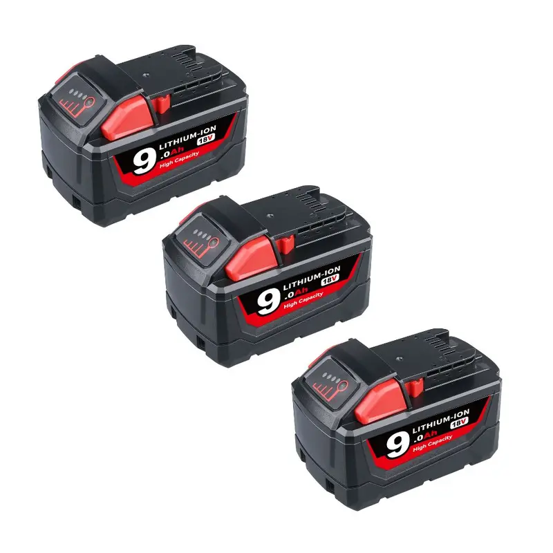 48-11-1820 Milwaukee M18 Replacement Battery – 9.0Ah Triple-Pack 1