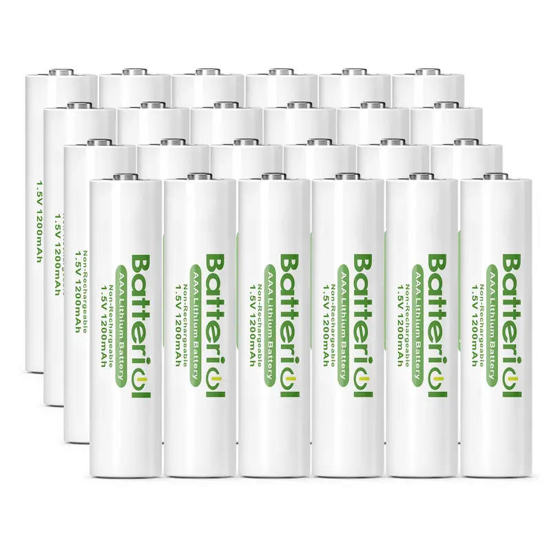 Aaa Lithium Battery Pack (24 Count) – 1.5V Leak-Resistant, 10-Year Shelf Life For Flashlights, Remotes, Doorbells & Headlamps 1
