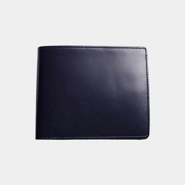 Ai (Indigo) Bifold Wallet With Integrated Coin Section | Satori Studio 1