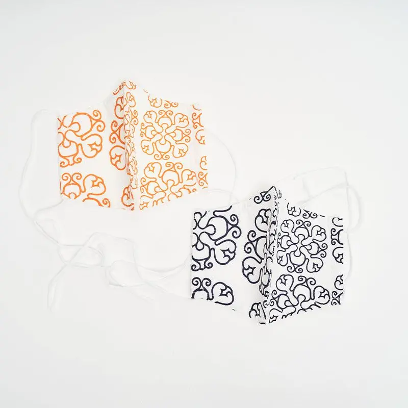 Ainu Motif Face Mask – Authentic Crafted Textile By Cikarpe Akan 1