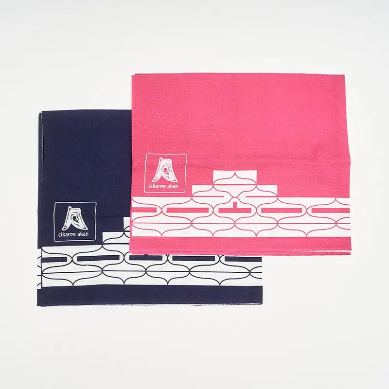 Ainu Pattern Towel Set (Type B) – Limited-Edition Textile Art By Cikarpe Akan 1