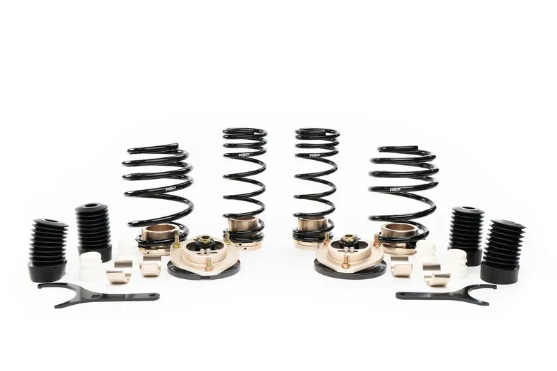 Asp Series Coilovers For 2016+ Porsche Cayman/Boxster (Rwd) – With Front Camber Plates 1