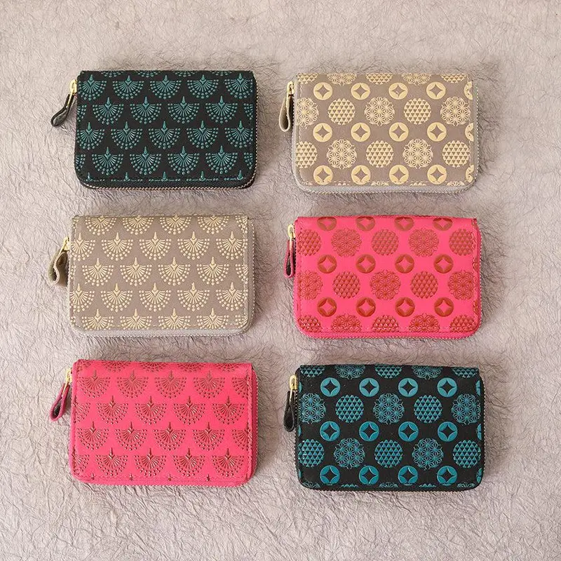 Ayase F-Mini Leather Wallet | Compact Inden Design 1