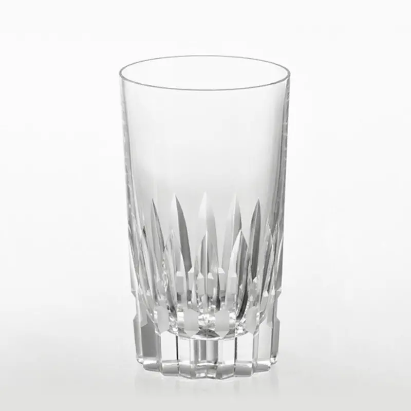 Azekura-Style Crystal Tumbler – Handcrafted Japanese Glassware | Kagami Crystal 1