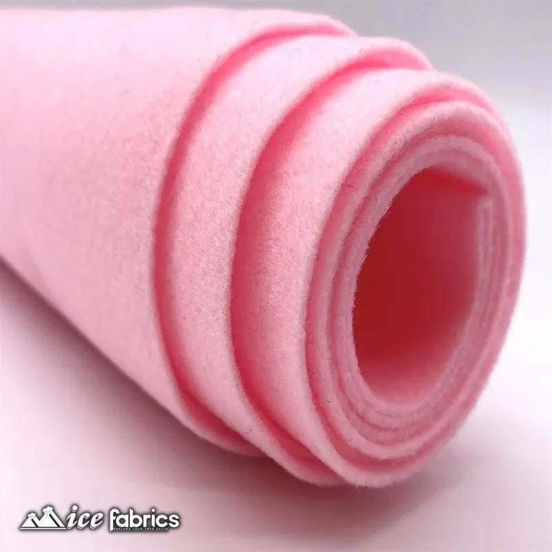 Baby Pink Acrylic Felt Sheet – 1.6Mm Thickness, Smooth Finish 1