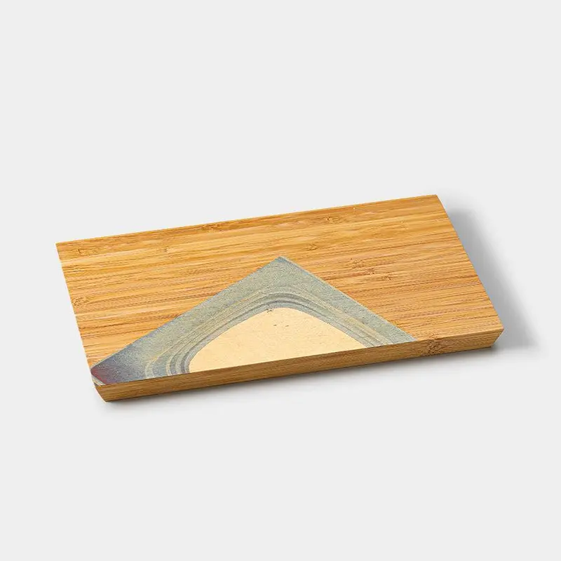 Bamboo-Textured Antique Foil Tray | Hand-Applied Kanazawa Gold Leaf | Hakuichi 1