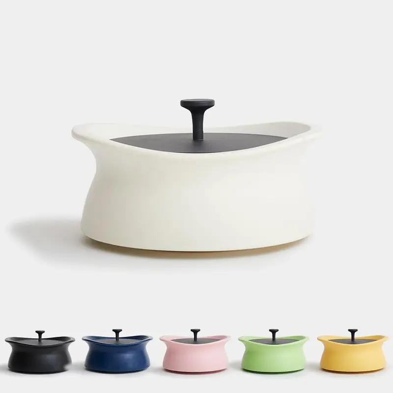 Banko-Yaki Best Pot Shallow 25 Cm – 2.7L Gas-Stove Ceramic Cookware 1