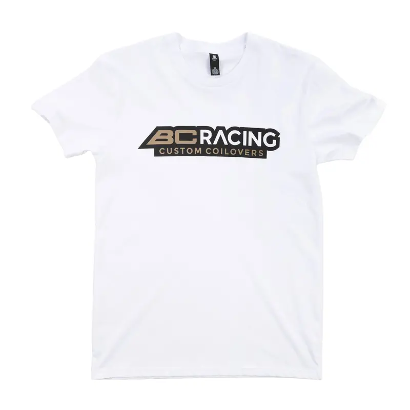 Bc Racing Classic White Cotton T-Shirt 1