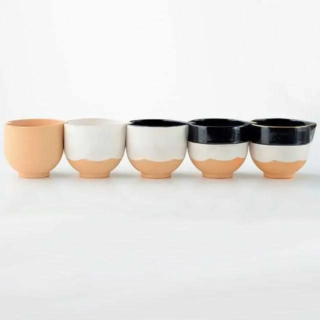 Beak-Shaped 5-Piece Bowl Set | K+ Kyoto Kiyomizu Ware Ceramics 1