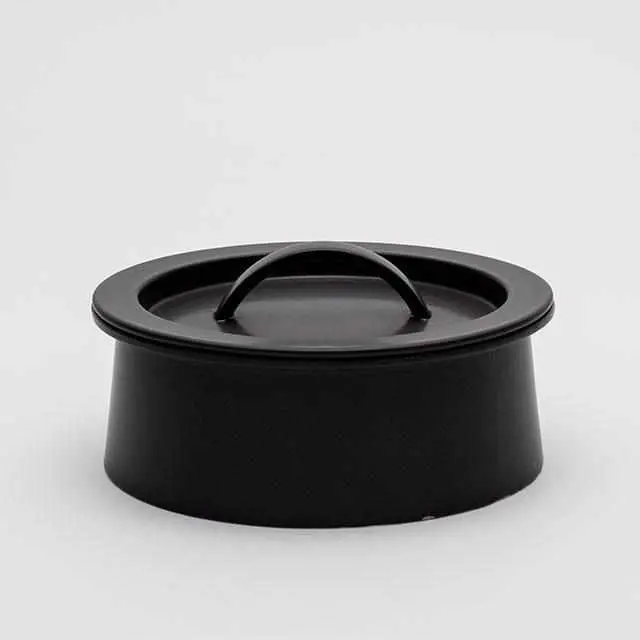 Big-Game 240Mm Black Matte Ceramic Cooking Pot – Imari-Arita Tableware 1