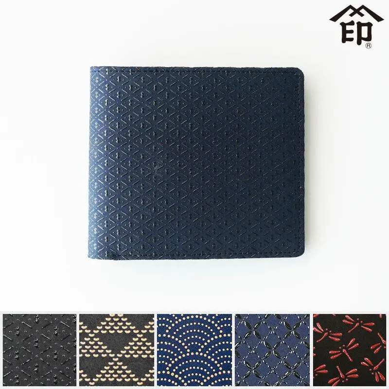 Billfold C — Clean-Line Billfold Wallet With Signature Inden-Ya Lacquer Finish 1