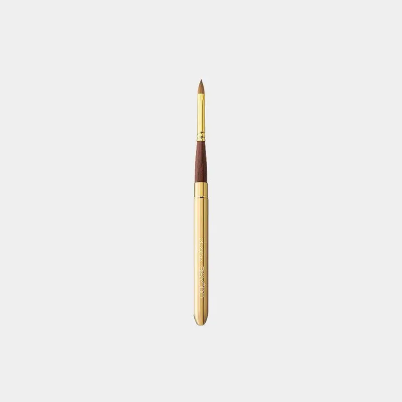 Bisyodo Large Lip Brush With Protective Cap – Round-Flat Tip (11Mm) For Cream & Gloss 1