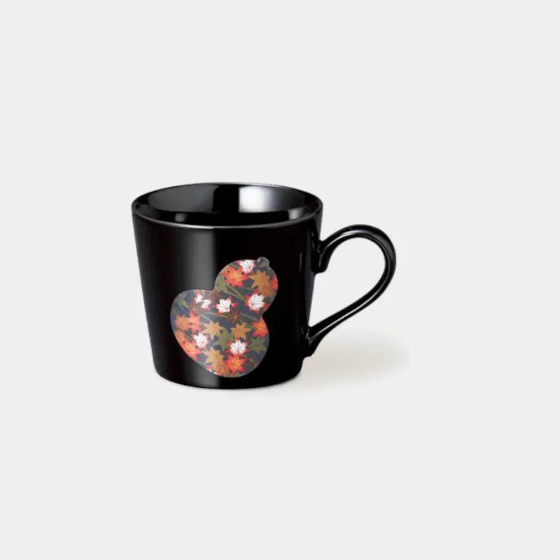 Black Gourd Motif Ceramic Mug – Authentic Mino Ware From Marumo Takagi 1