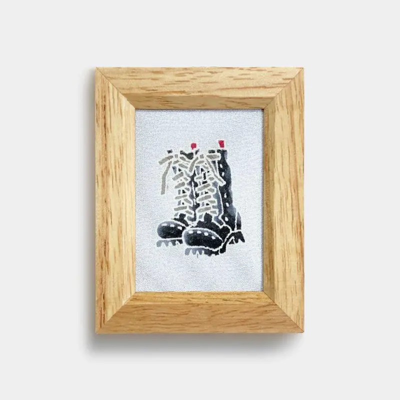 Boots-Themed Kaga Yuzen Art Print | J.Flavor And Hiroyuki Kikuta Lifestyle Collection 1