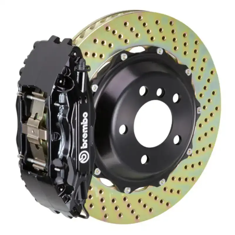 Brembo Gt Front Big Brake Kit – Drilled Two-Piece Rotors (355X32Mm) & 4-Piston Calipers For 93–98 Supra 1