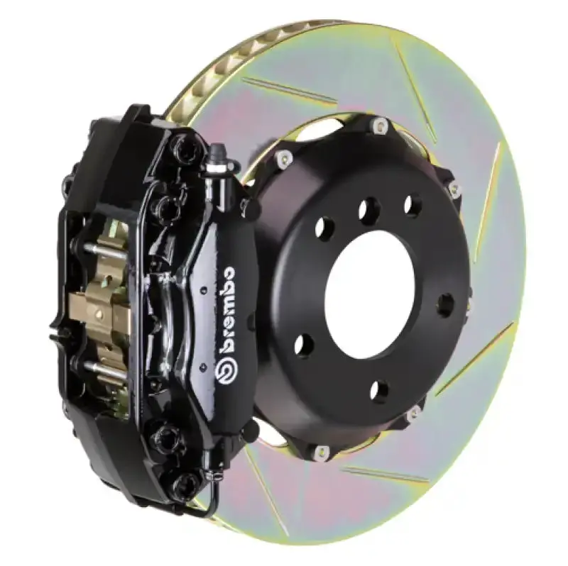 Brembo Gt Rear Big Brake Kit – Two-Piece Slotted Rotors (328X28Mm) & 4-Piston Calipers For E350/Cls350 1