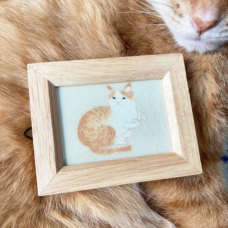 Cat No. 1 Kaga Yuzen Art Print | J.Flavor × Hiroyuki Kikuta Feline Series 1