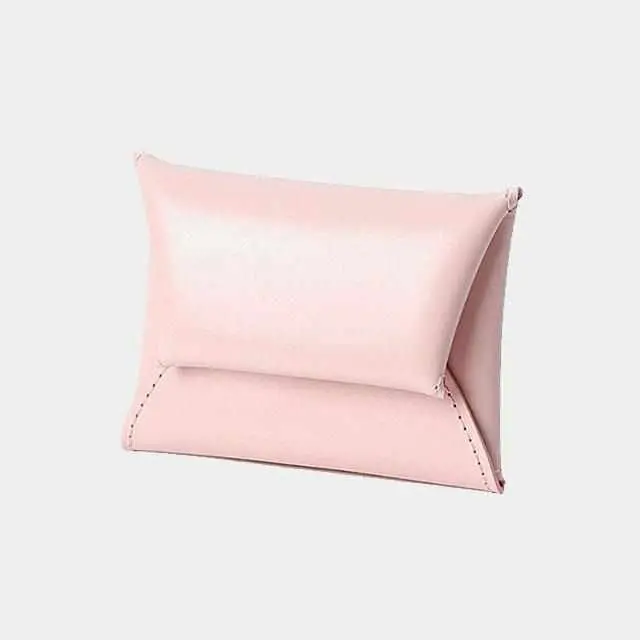 Cherry Blossom Print Coin Purse | Satori Spring-Inspired Leather Design 1