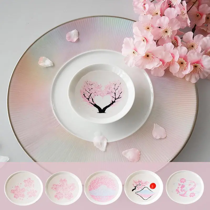 Cherry Blossom Sake Cup – Mino Ware Edition With Custom Color Options, Marumo Takagi 1