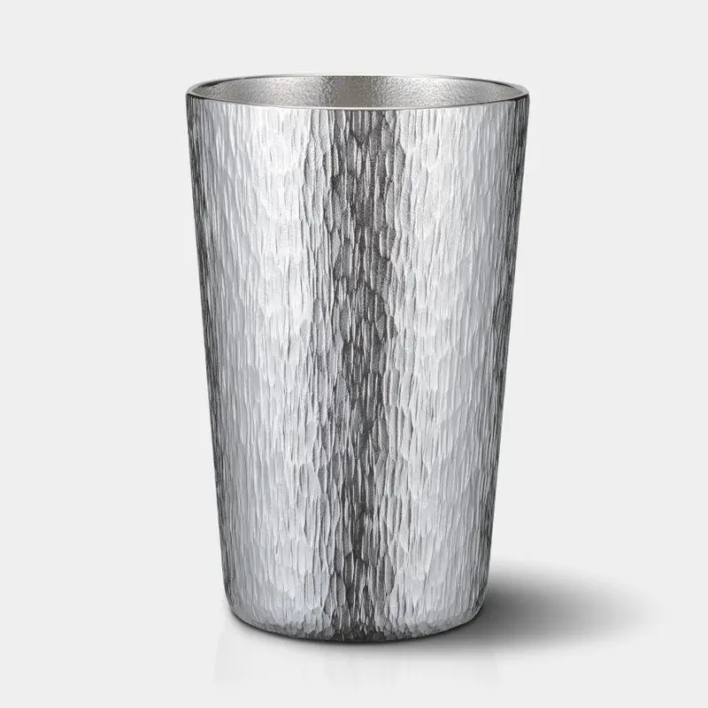 Chihaya-Design Pewter Tumbler (Extra Large) – Osaka Naniwa Craft 1