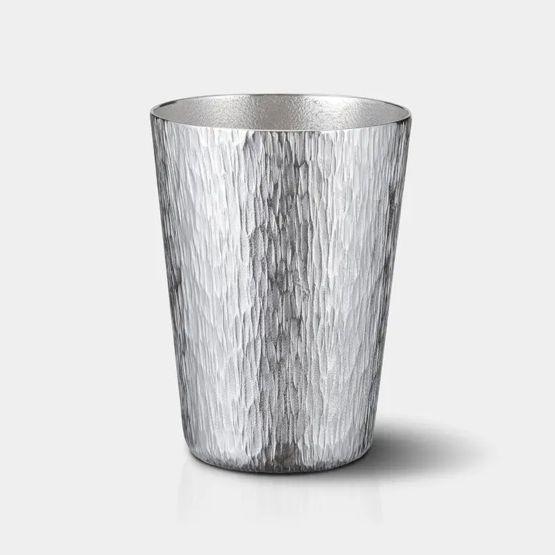 Chihaya-Design Pewter Tumbler (Large) – Osaka Naniwa Craft 1