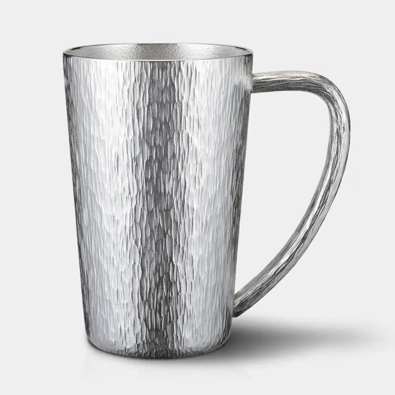 Chihaya-Style Pewter Mug (Large) – Osaka Naniwa Craft 1