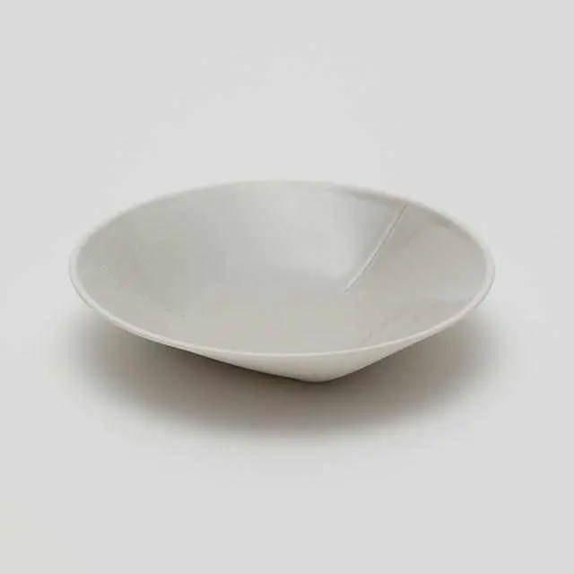 Christian Haas 150Mm Deep Ceramic Plate In Slate Gray – Arita-Yaki Porcelain Tableware 1