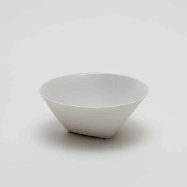 Christian Haas 150Mm Round Ceramic Bowl In White – Arita-Yaki Porcelain Tableware 1