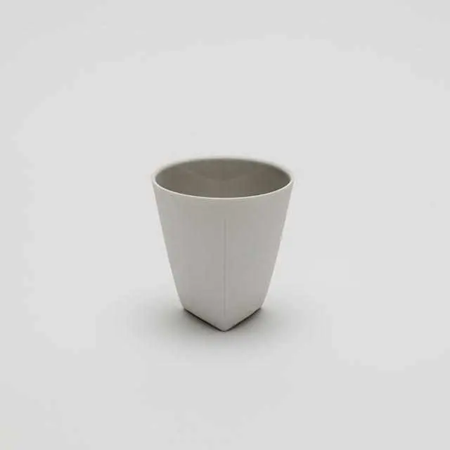 Christian Haas Gray Coffee Cup – Sleek Arita-Yaki Tableware 1