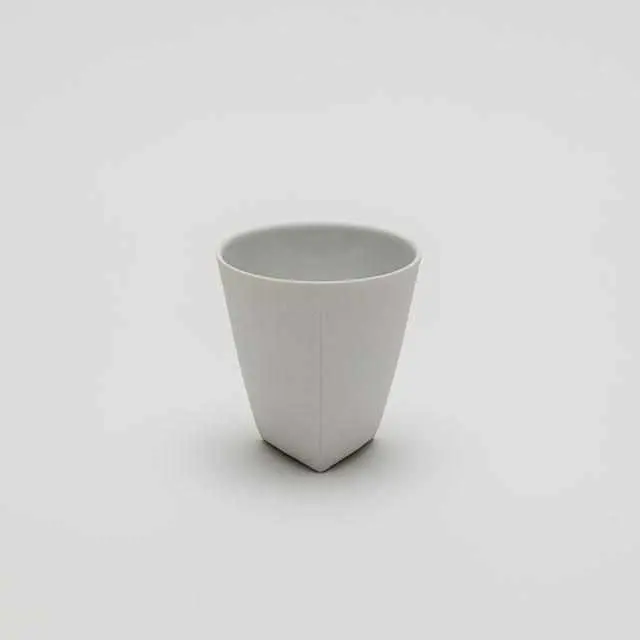 Christian Haas White Coffee Cup – Handcrafted Japanese Ceramic 1