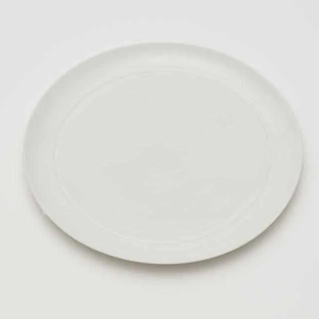 Christian Meindertsma 22 Cm White Large Platter | Japanese Imari-Arita Collection 1