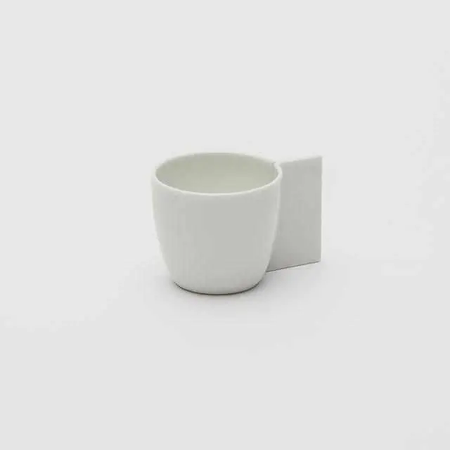 Christian Meindertsma Espresso Cup – White | Imari-Arita Artisan Collection 1