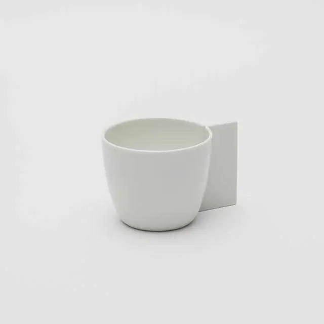 Christian Meindertsma White Coffee Mug | Imari-Arita Ceramic Studio Piece 1