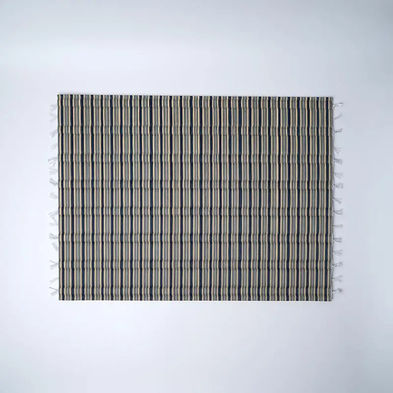 Classic Blue Tatami Place Mat – Woven Japanese Table Mat By Tatamiya Tatsuzo 1