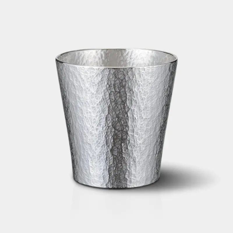 Classic Rikka Pewter Mug – Osaka Naniwa Craft 1