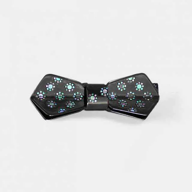 Concerto Navagraha Crest Lacquer Bow Tie – Symbolic Takaoka Lacquerware Design 1