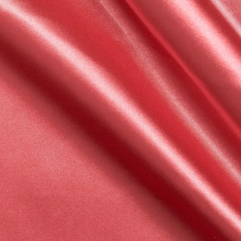 Coral Tone Stretch Satin Fabric – 2% Spandex, Byy 1