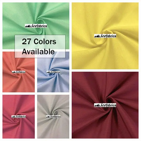 Cotton Polyester Broadcloth Fabric – 58–60 Inch Width 1