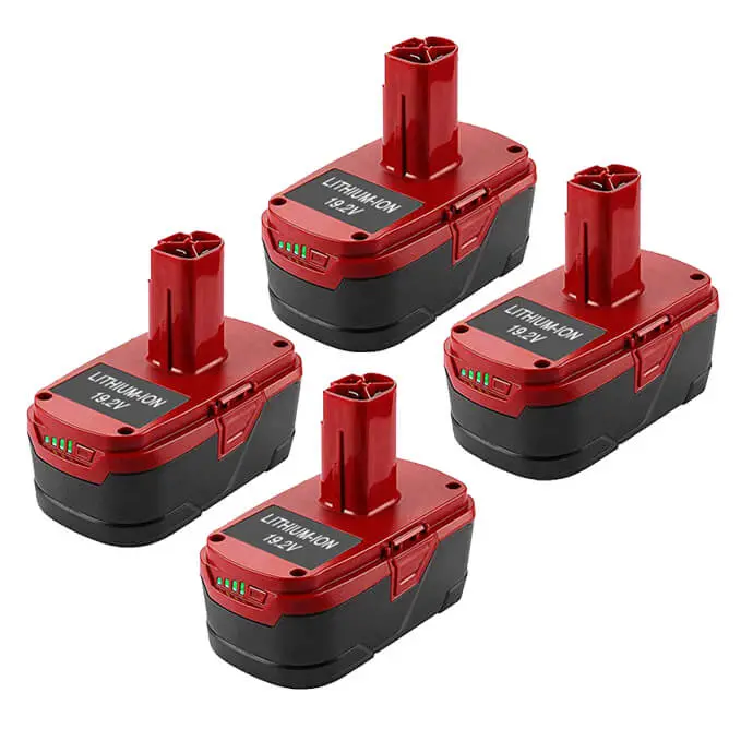 Craftsman C3 19.2V Xcp 4.0Ah Li-Ion Battery – 4-Pack 1