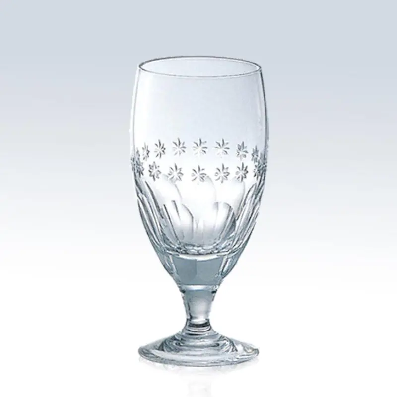 Crystal Beer Glass A – Elegant, Weighted Base For Enhanced Pour | Kagami Crystal 1