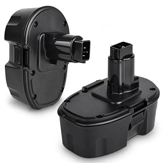 Dewalt 18V 4.6Ah Ni-Mh Replacement Battery For Dc9099/Dw9095 Tools (2-Pack) 1