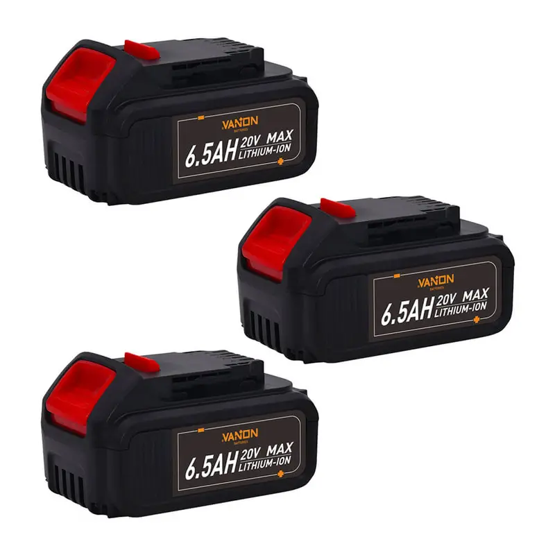 Dewalt 20V 6.5Ah Dcb205 Li-Ion Replacement Battery – Triple-Pack 1