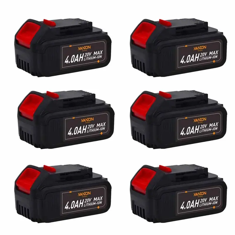 Dewalt 20V Max 4.0Ah Li-Ion Replacement Battery – Dcb204-2 Quad-Pack 1