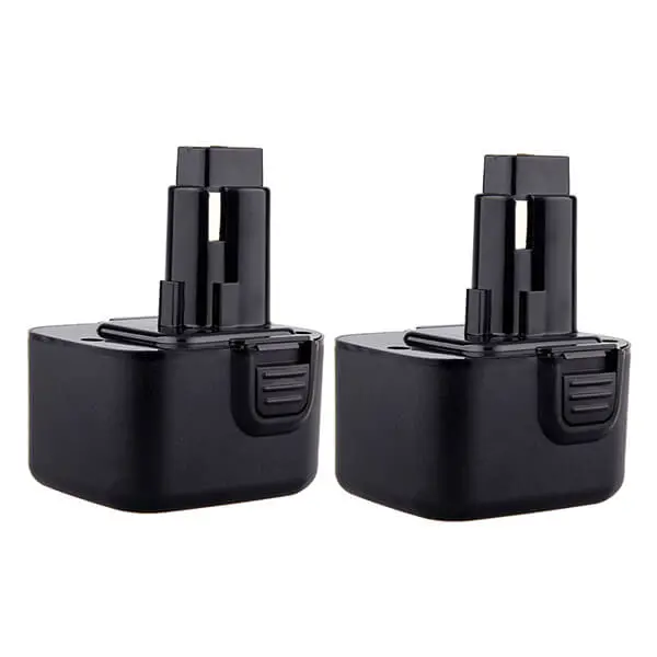 Dewalt 9.6V 4.8Ah Ni-Cd Replacement Battery For Dw9062 Tools (2-Pack) 1