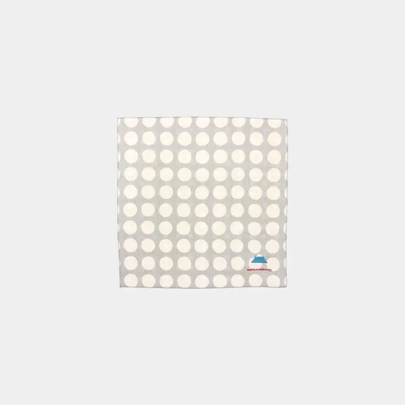 Dot Pattern & Mt. Fuji Reversible Gauze Handkerchief | Hamamonyo 1